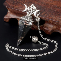 Black Obsidian Pendulum | | Wiccan Center