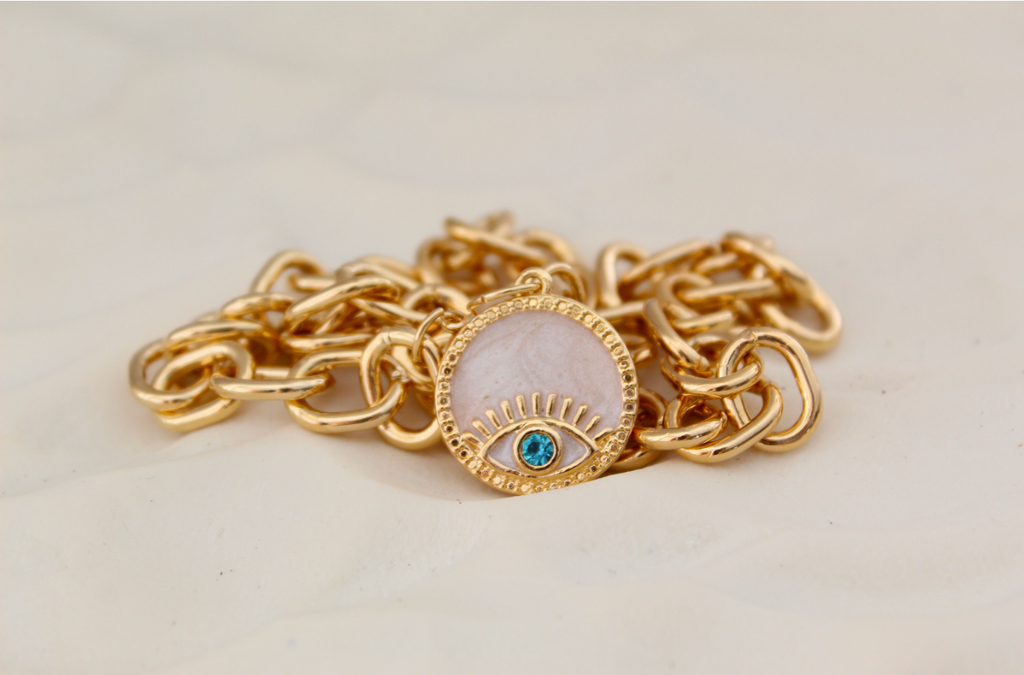 Protection Talisman Oval Link Necklace | Necklace | Wiccan Center