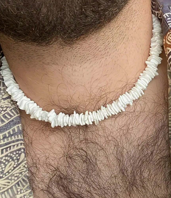 White Puka Shell Chakra Necklace – Zen-Inspired Natural Shell Jewelry | | Wiccan Center