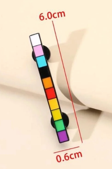 Progress Pride Flag Brooch – Inclusive LGBTQ+ Pin | | Wiccan Center