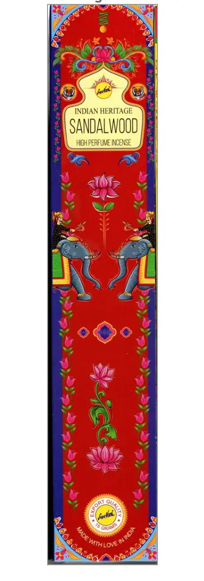 Premium Incense Sticks - Sree Vani Indian Heritage 15g | Incense Sticks | Wiccan Center