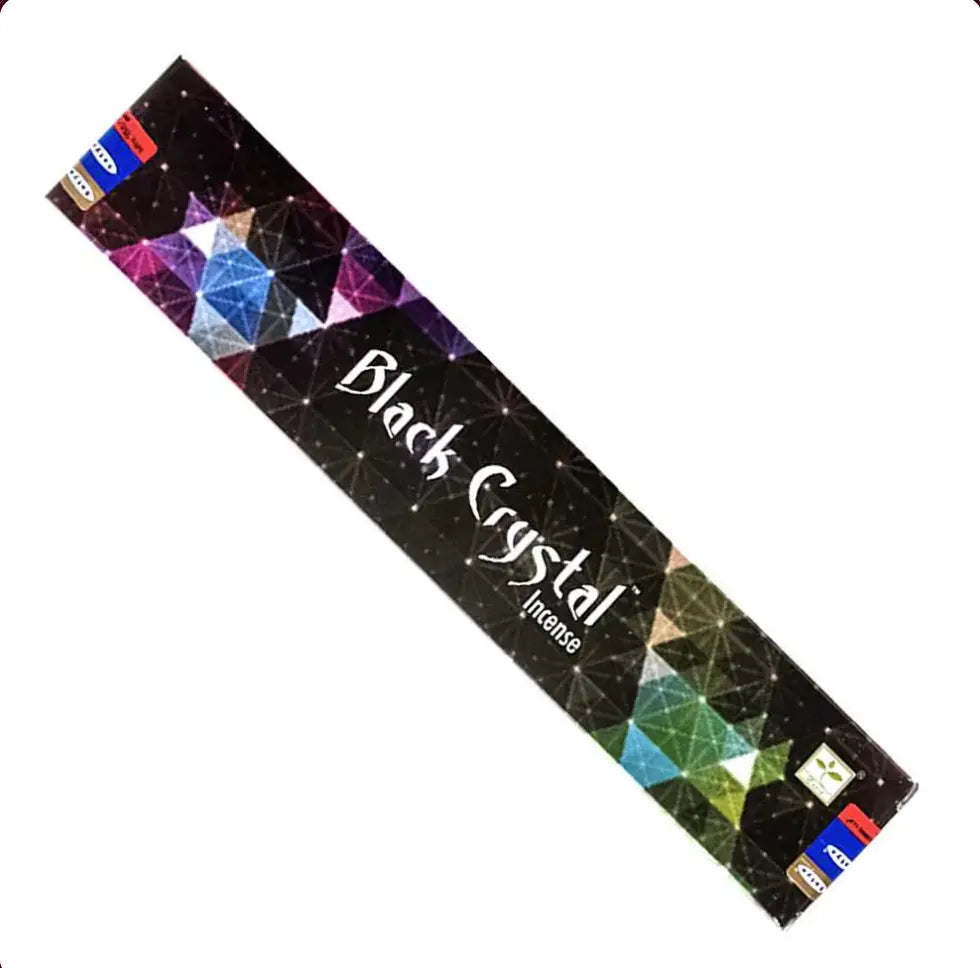 Incence Sticks - Satya Black Crystal 15g | Incense Sticks | Wiccan Center
