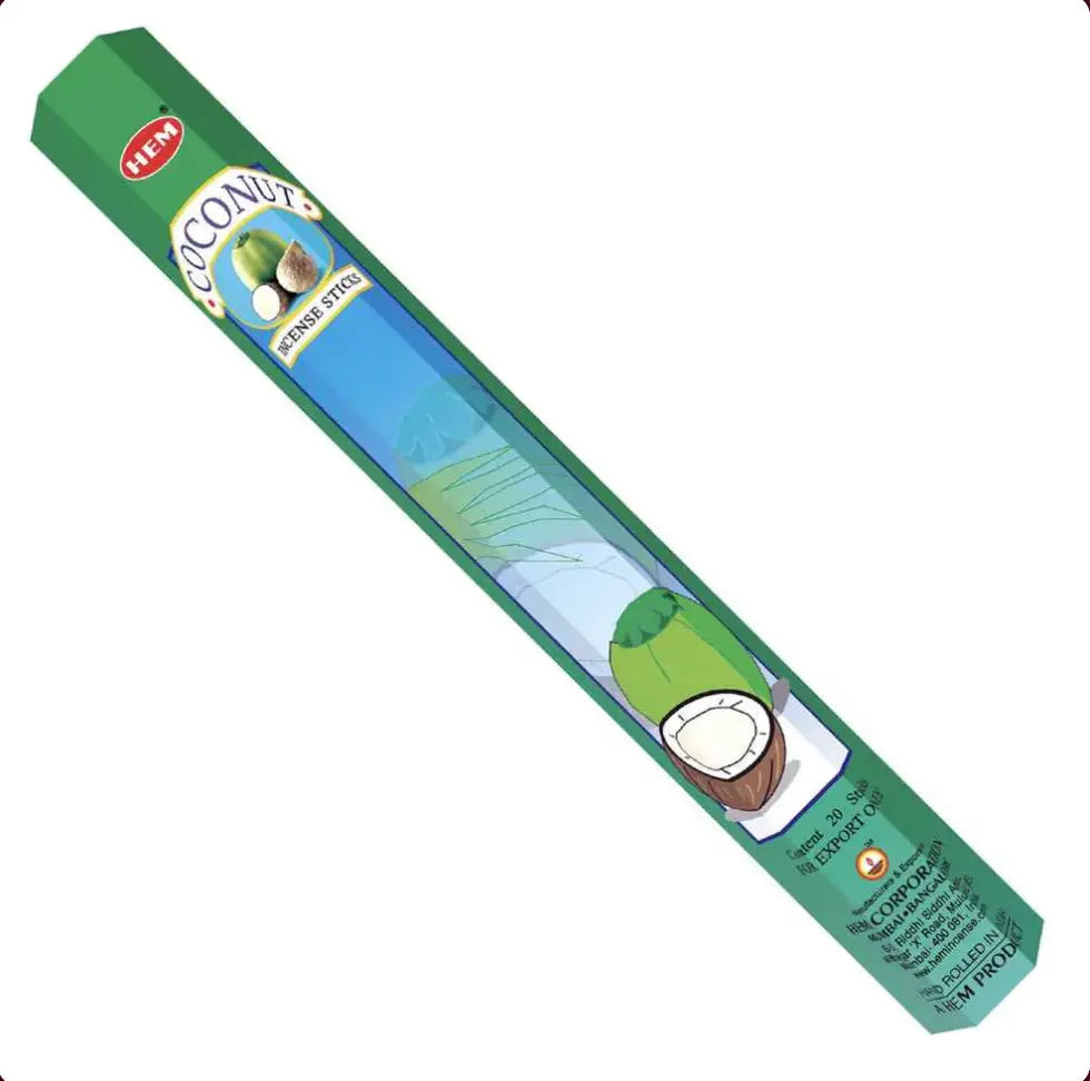 Incense Stick - Coconut - 20ct | Incense Sticks | Wiccan Center