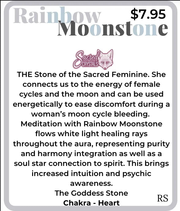 Rough Rainbow Moonstone – A+ Grade Raw Stone from India | Rough Stones | Wiccan Center