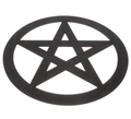 Wood Pentacle Altar Tiles | Altar Tile | Wiccan Center
