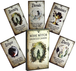 Wise Witch Oracle Cards Deck | Oracle Cards | Wiccan Center