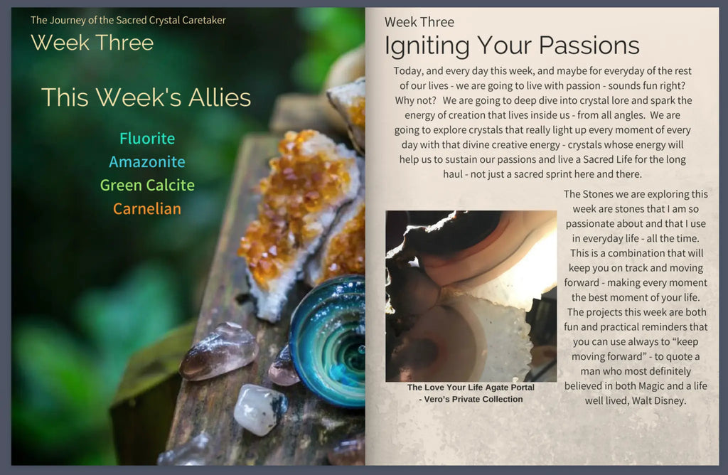 Sacred Crystals Course | Sacred Book Store | Wiccan Center