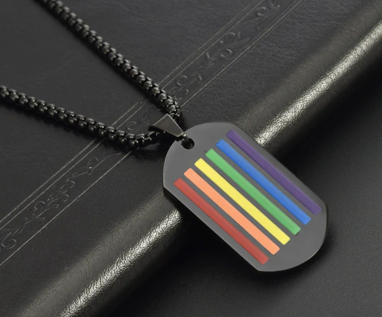 Bold Pride Dog Tag Necklace Collection – 3 Unique Styles | | Wiccan Center