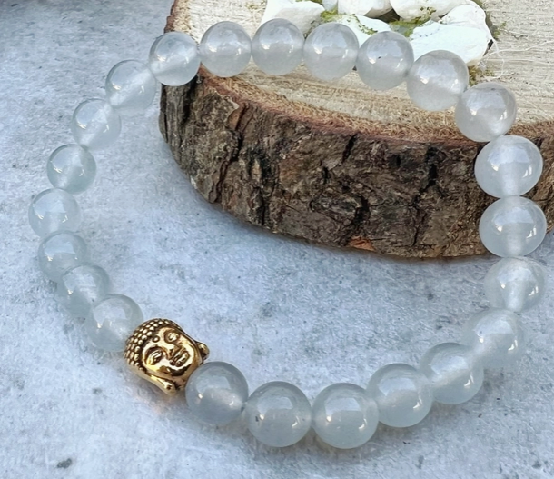 Handmade Gemstone Buddha Bracelets | | Wiccan Center
