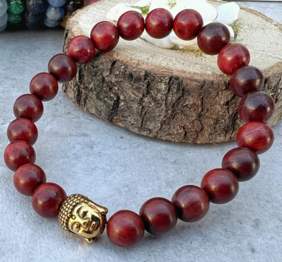 Handmade Gemstone Buddha Bracelets | | Wiccan Center