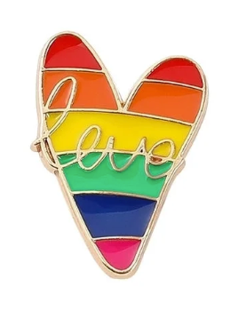 LGBTQ+ Rainbow Pride Flag Enamel Pin – Many Fabulous Styles | | Wiccan Center