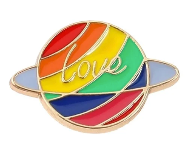 LGBTQ+ Rainbow Pride Flag Enamel Pin – Many Fabulous Styles | | Wiccan Center