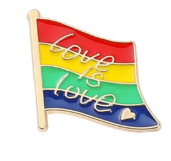 LGBTQ+ Rainbow Pride Flag Enamel Pin – Many Fabulous Styles | | Wiccan Center