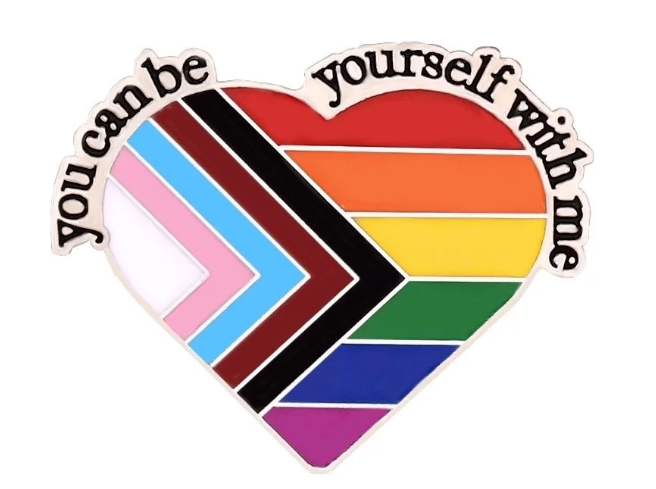LGBTQ+ Rainbow Pride Flag Enamel Pin – Many Fabulous Styles | | Wiccan Center