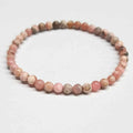 Rhodochrosite Round Bead Bracelet - Heart Awakening | Bracelets | Wiccan Center