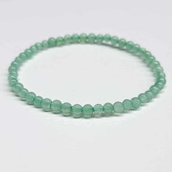 Green Aventurine Round Bead Bracelet - Loving Prosperity | Bracelets | Wiccan Center
