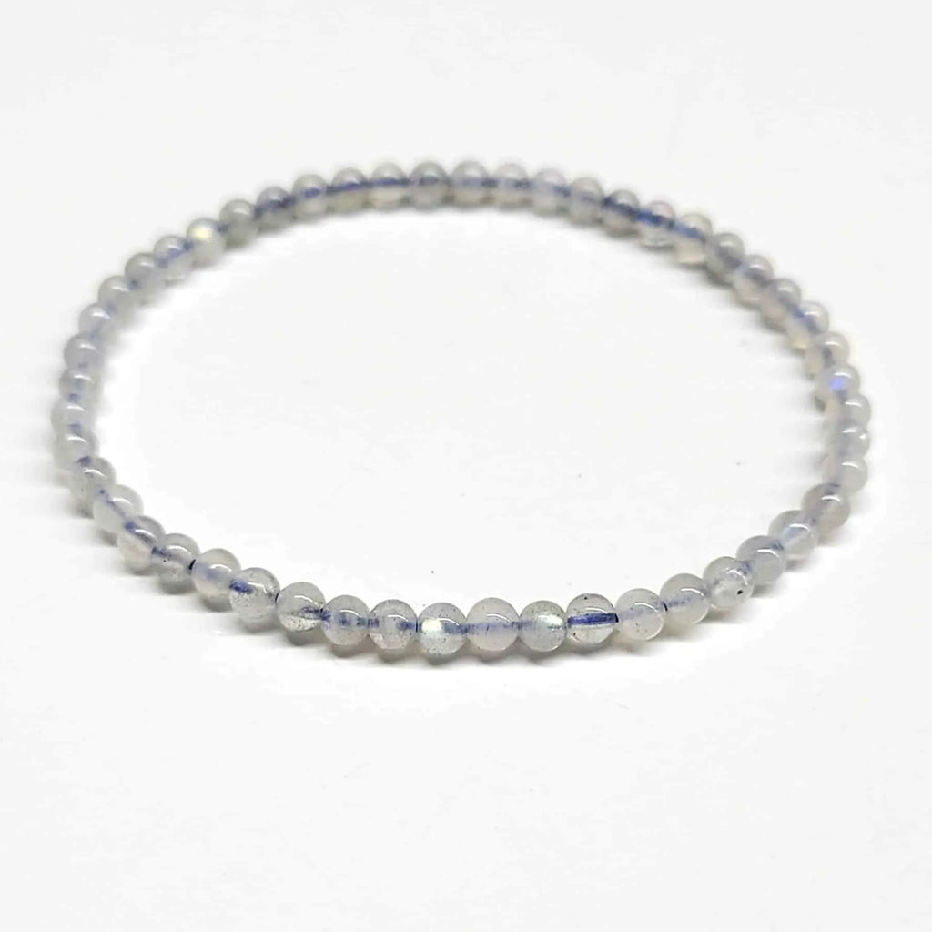 Labradorite Round Bead Bracelet - Magical Protection | Bracelets | Wiccan Center