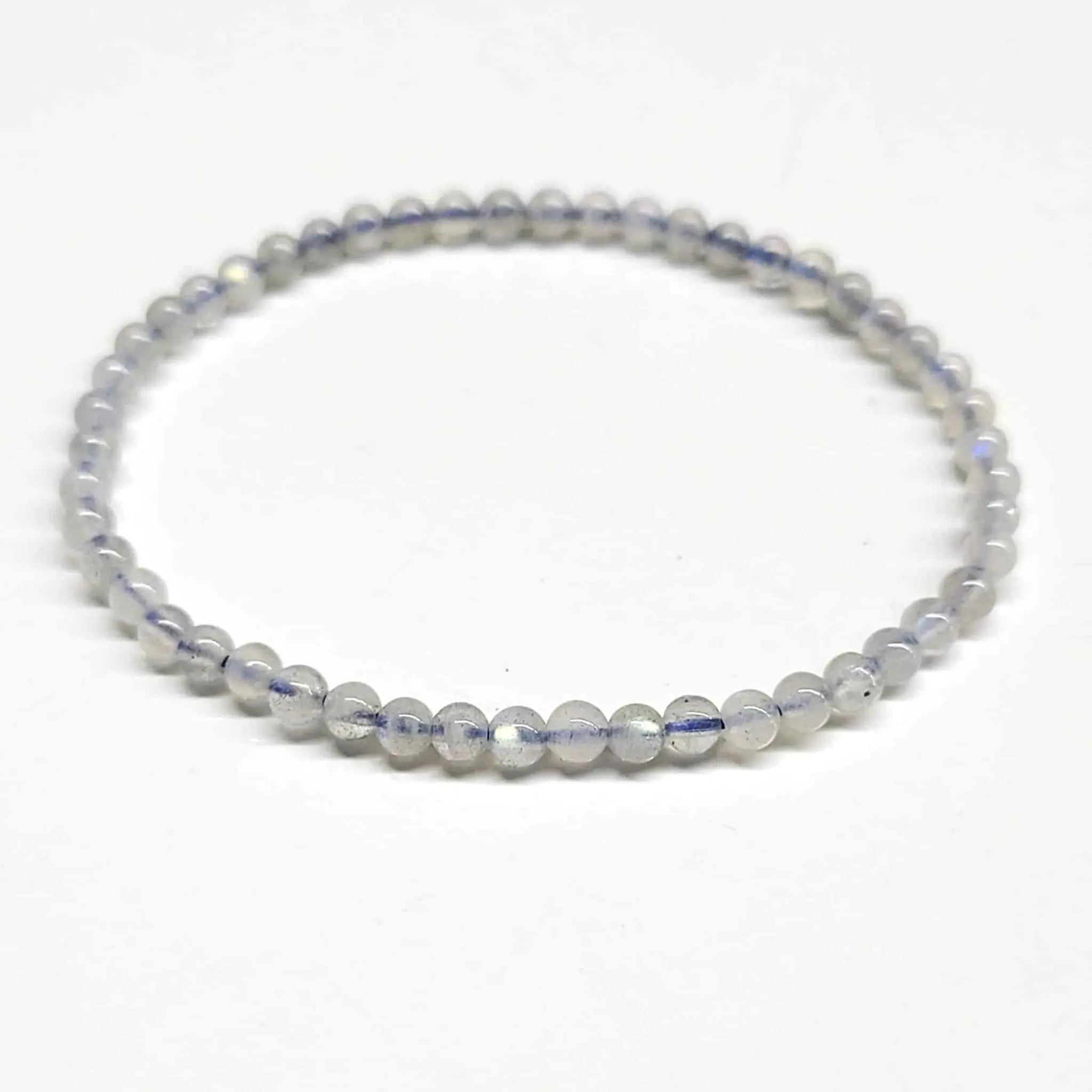 Labradorite Round Bead Bracelet - Magical Protection | Bracelets | Wiccan Center