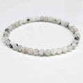 Rainbow Moonstone Round Bead Bracelet - Goddess Energy | Bracelets | Wiccan Center