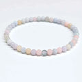 Morganite Round Bead Bracelet - Gentle Healing | Bracelets | Wiccan Center