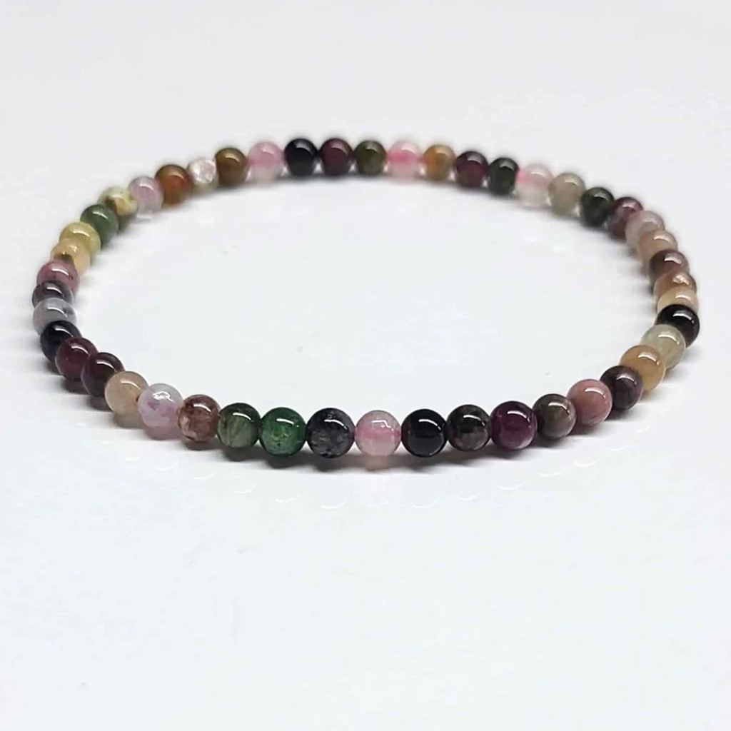 Multi-Tourmaline Round Bead Bracelet - Lightness of Being | Bracelets | Wiccan Center