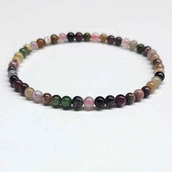 Multi-Tourmaline Round Bead Bracelet - Lightness of Being | Bracelets | Wiccan Center