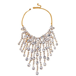 Rhinestone Waterdrop Crystal Drop | Necklaces | Wiccan Center