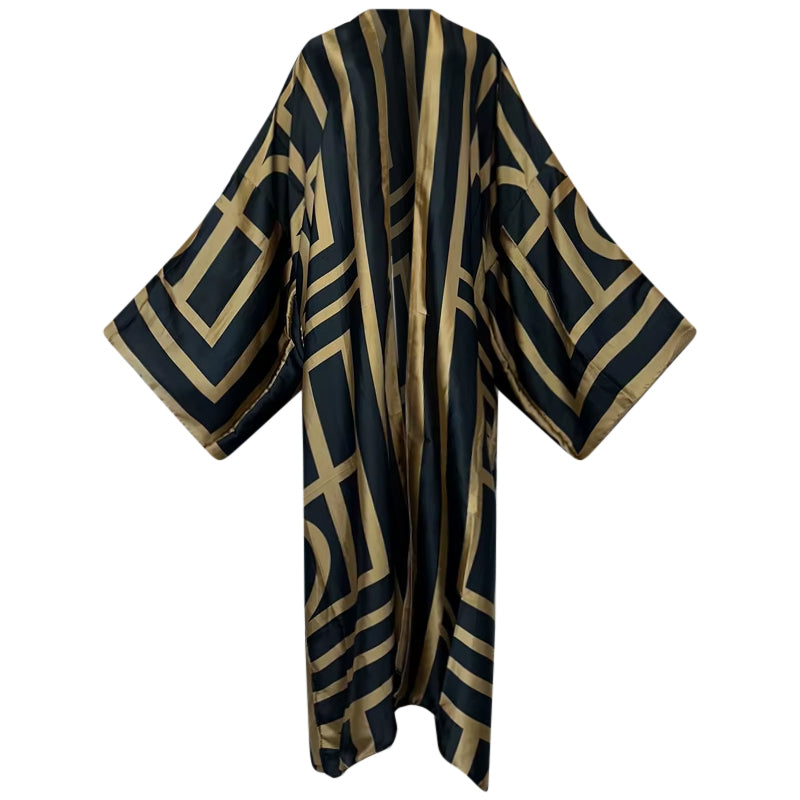 Midnight Maze Kimono