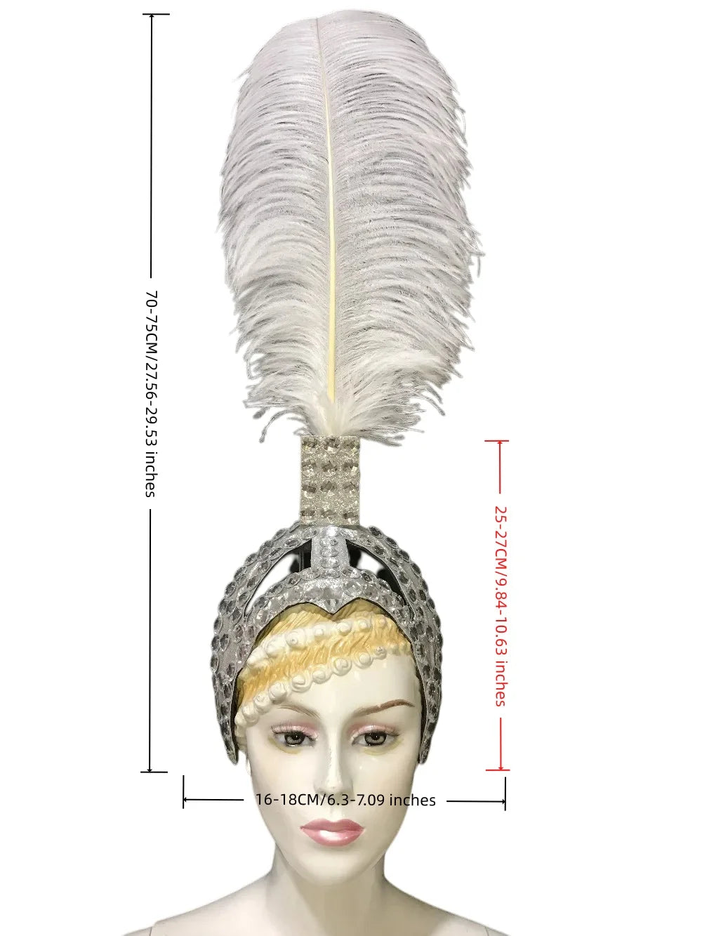 The Stardust Sahara – Mohawk Feather Carnival & Samba Headdress