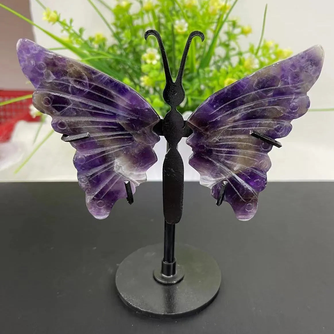 Crystal Butterfly Wings with Stand | Crystals | Wiccan Center
