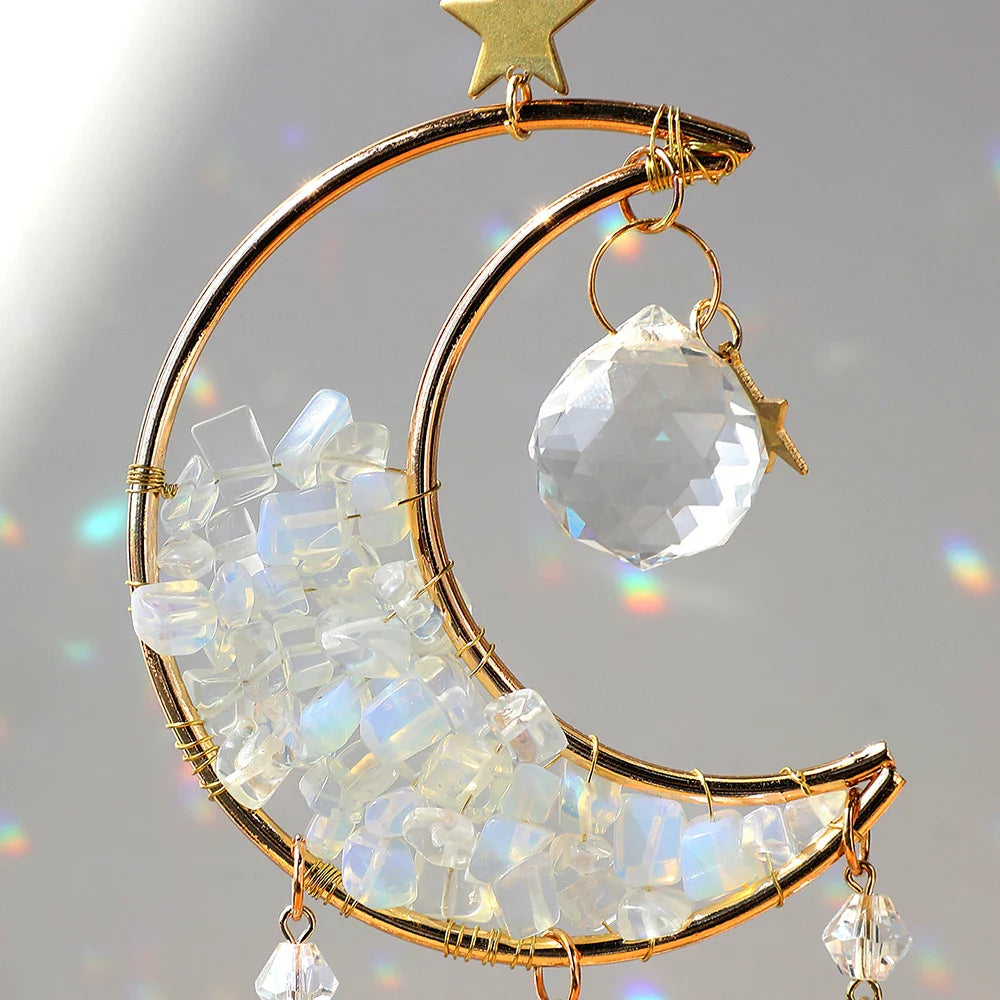 Crystal Moon Suncatchers | suncatchers | Wiccan Center