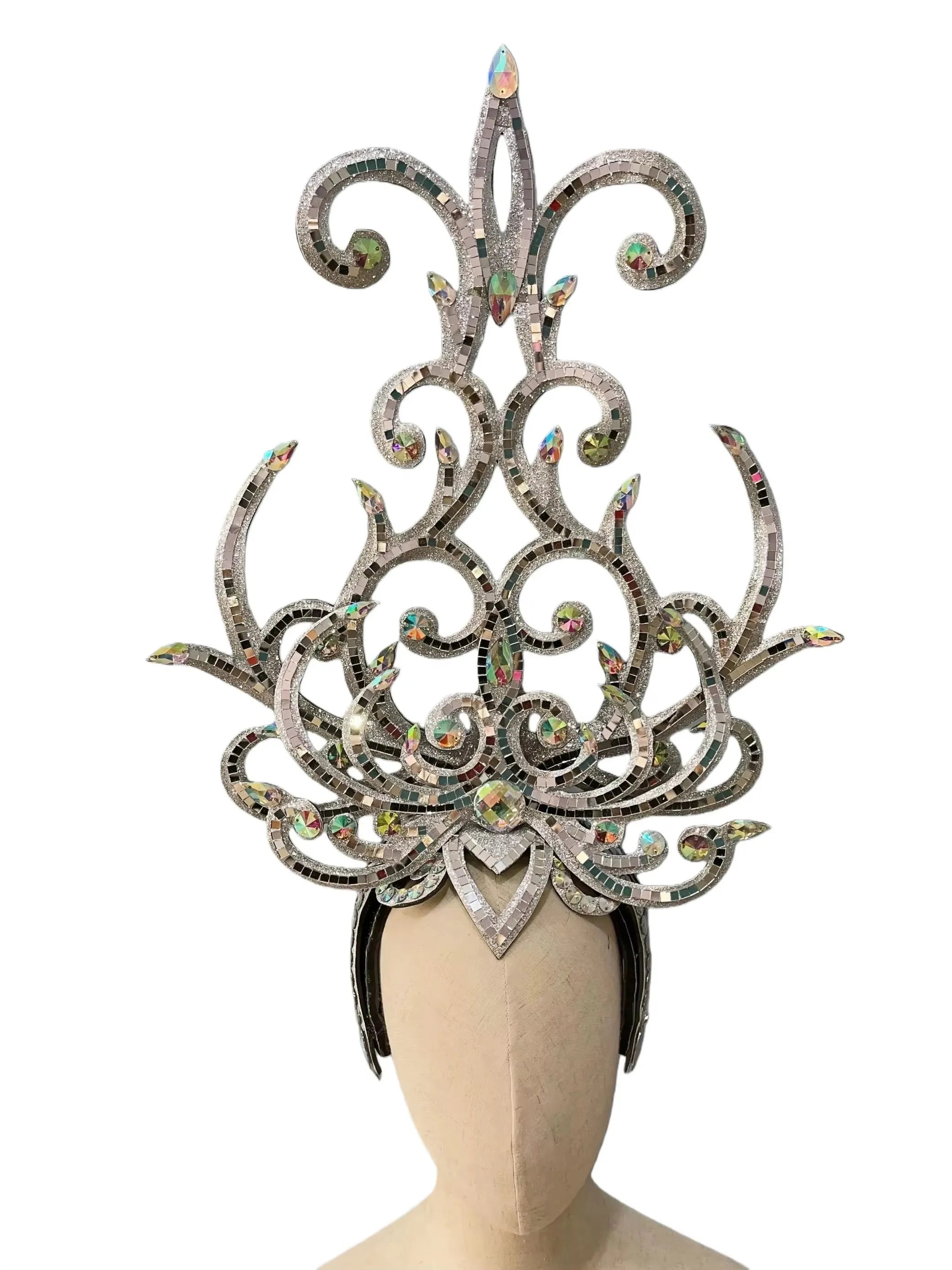 The Stardust Dionysia Masquerade Crown – Carnival & Ball Samba Headdress | Headdress | Wiccan Center