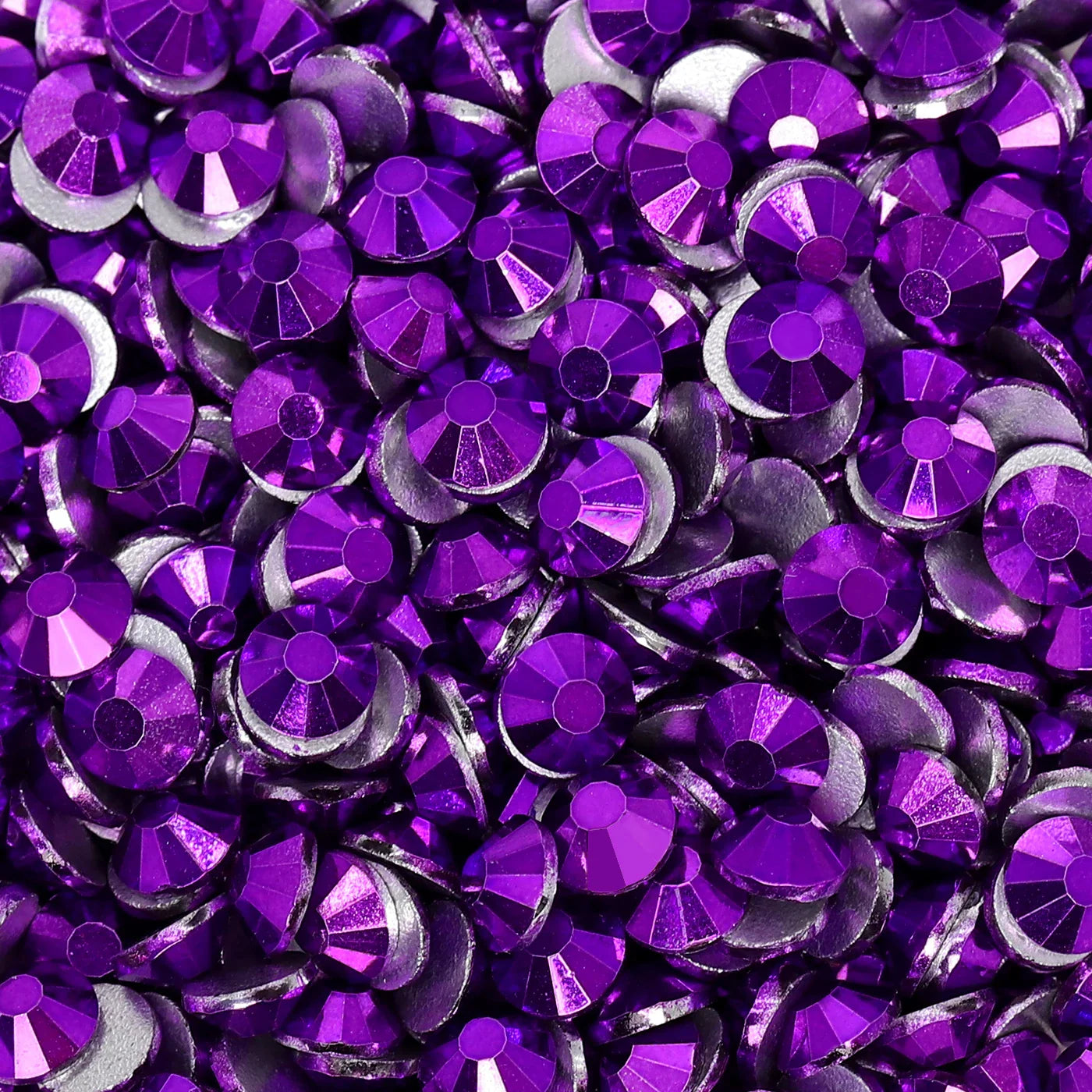 SS6-SS30 Top Quality Metallic Non-Hotfix Flatback Glass Rhinestones | Non-Hotfix | Wiccan Center
