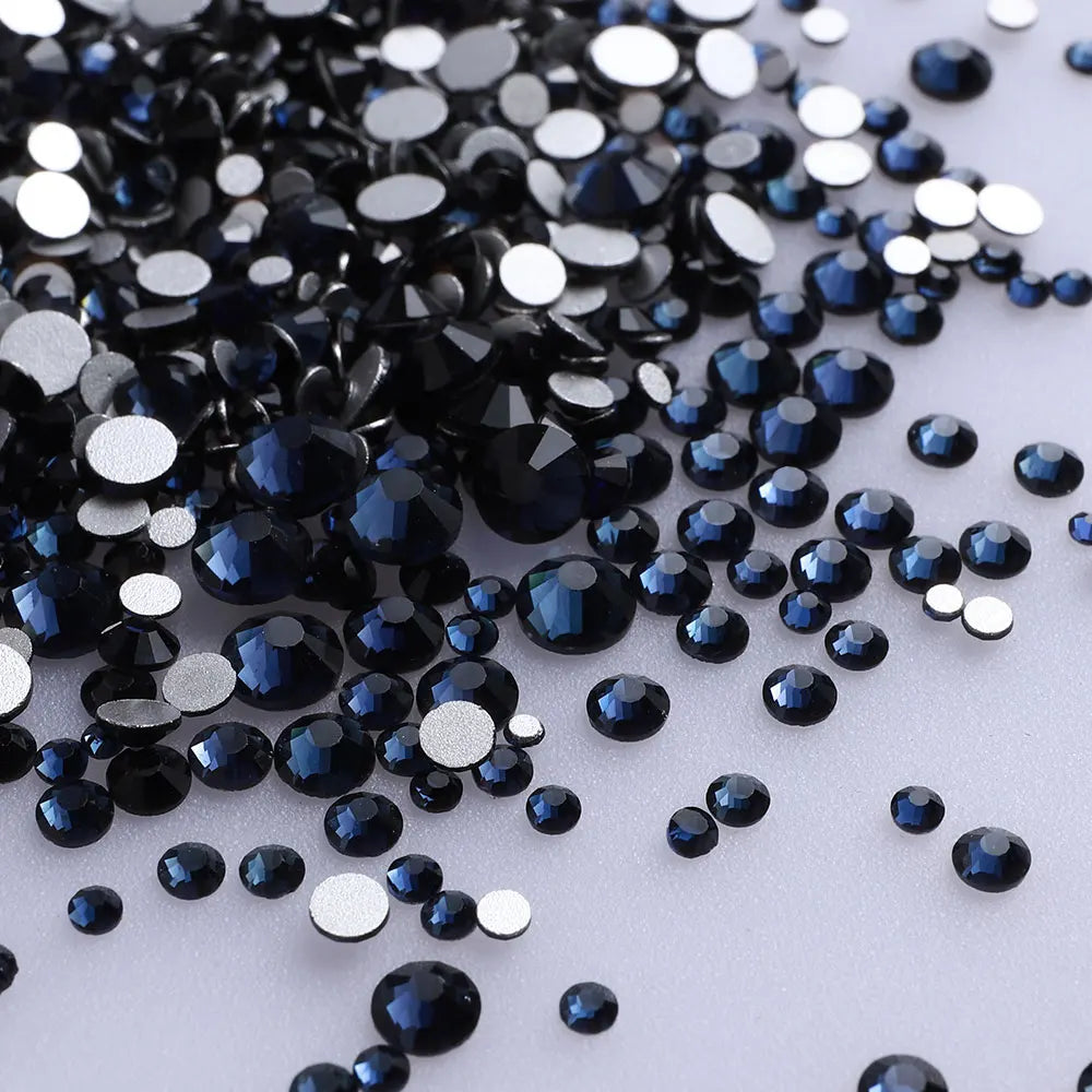 1440PCS SS3-SS20 Mix Size Non-Hotfix Glass FlatBack Rhinestones | Non-Hotfix | Wiccan Center