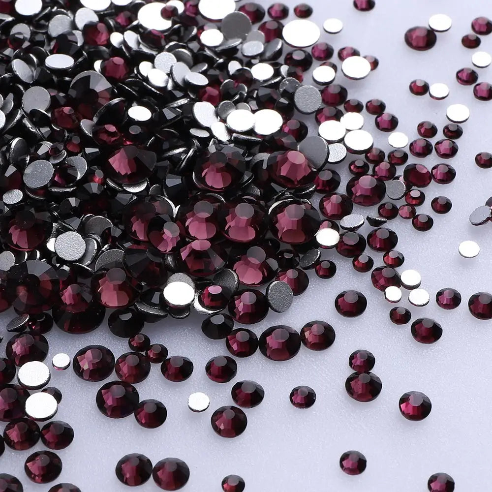 1440PCS SS3-SS20 Mix Size Non-Hotfix Glass FlatBack Rhinestones | Non-Hotfix | Wiccan Center