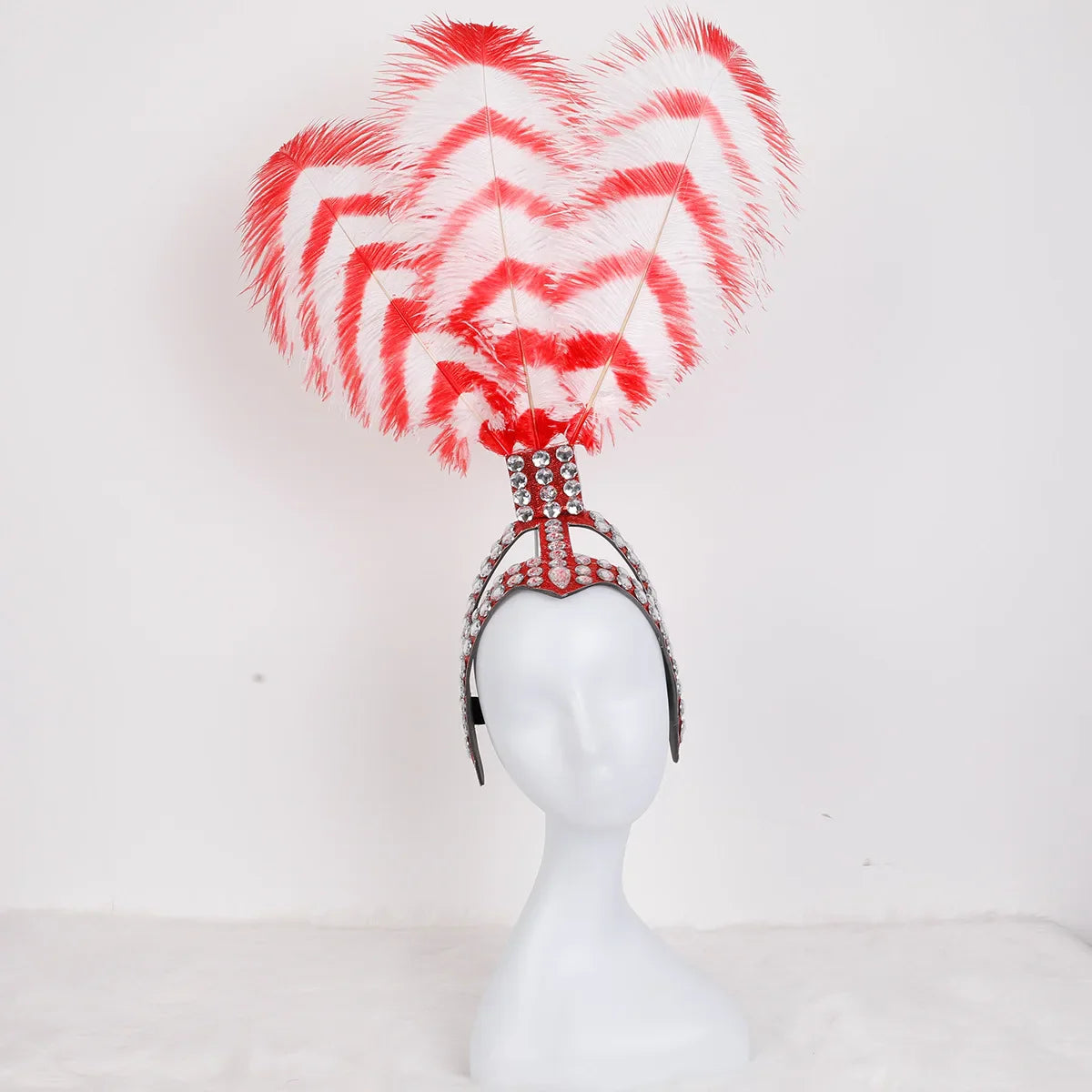 Striped Feather Headdress | Headdress | Wiccan Center