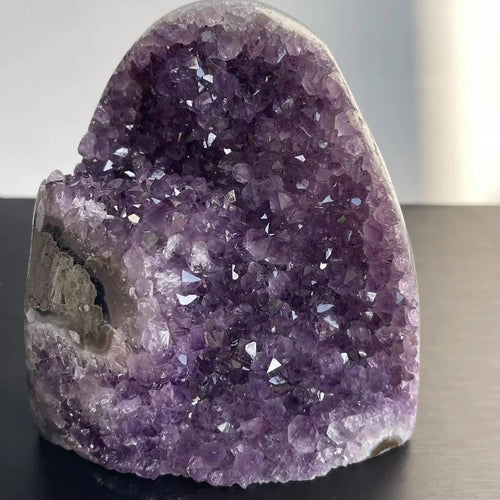 1PC Natural Amethyst Crystal Cluster Quartz Raw Crystals Healing Stone Ore Mineral Home Decor Purple Cornucopia Feng Shui Stone | | Wiccan Center