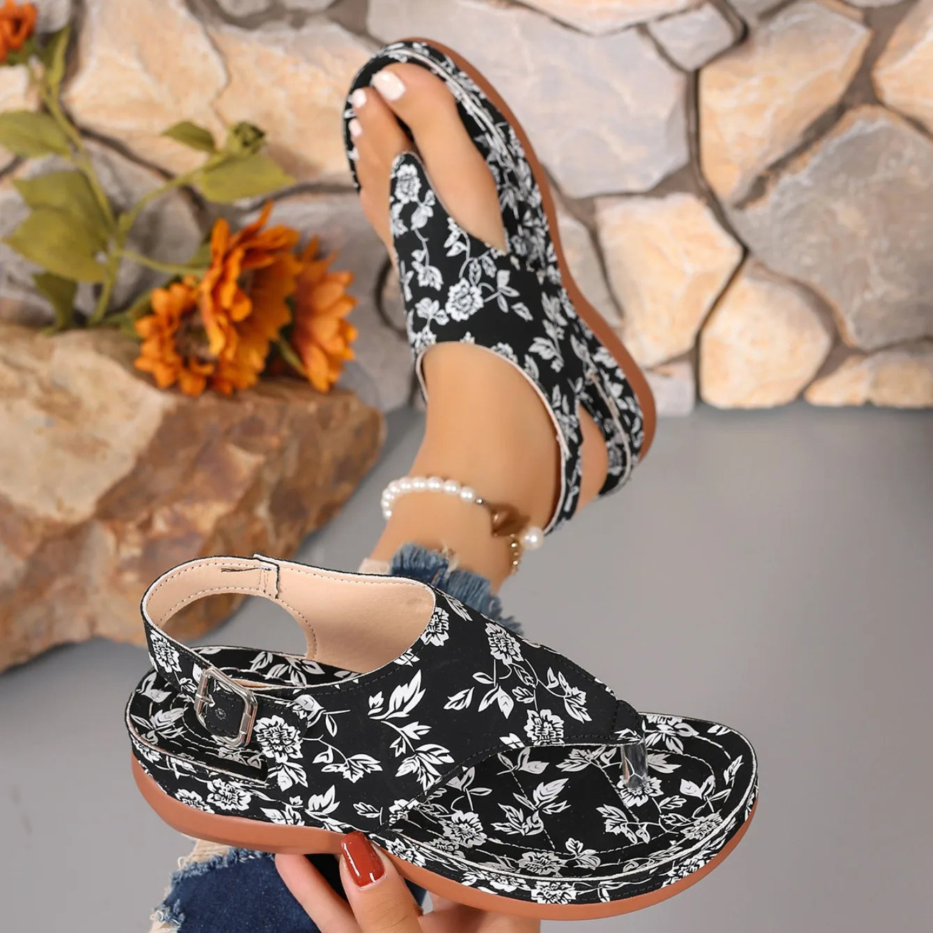 Wedge Mixed Colors Outdoor Shoes for Women | Women Sandals | Wiccan Center