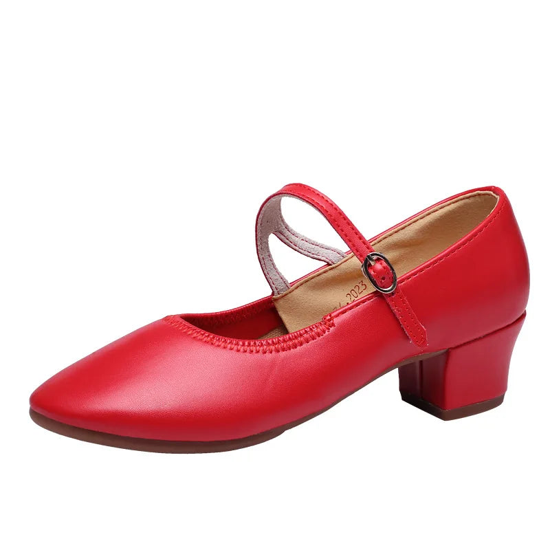 The Stardust Carousel Mary Jane – Classic Low-Heel Dance Pump | Shoes | Wiccan Center