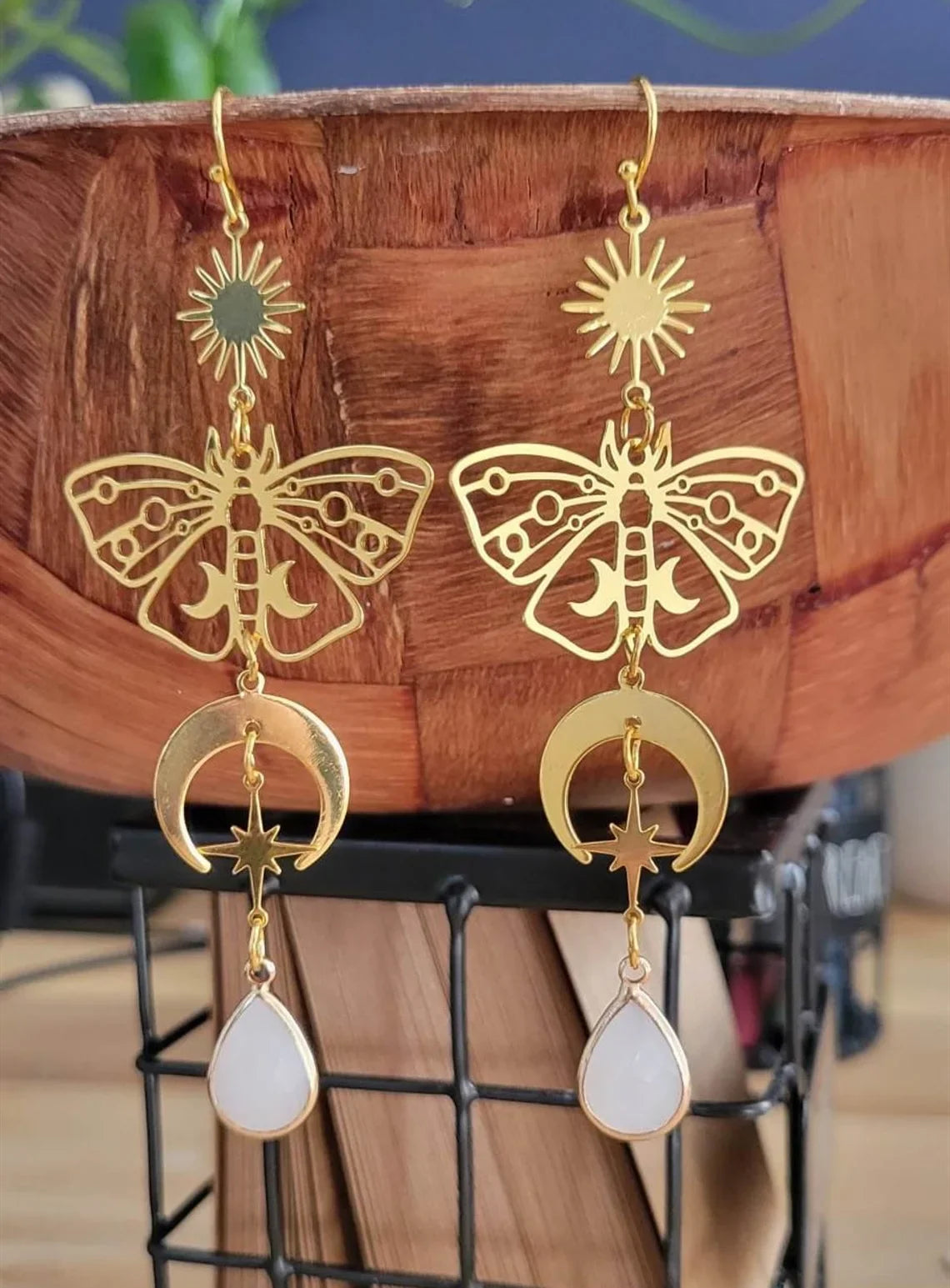 Assorted Moth & Butterfly Dangle Earrings | earrings | Wiccan Center