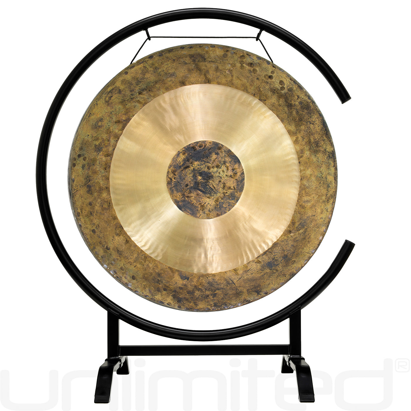 24" Chinese Gongs on the Seaside C-Stand