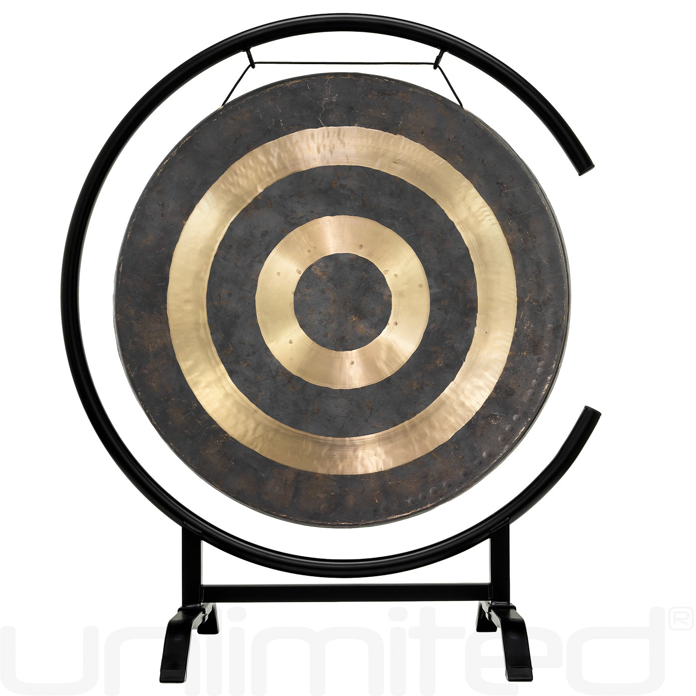 24" Chinese Gongs on the Seaside C-Stand