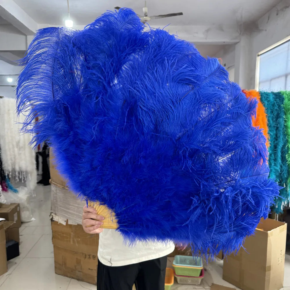 130CM Ostrich Feather Fans | Feather Fans | Wiccan Center