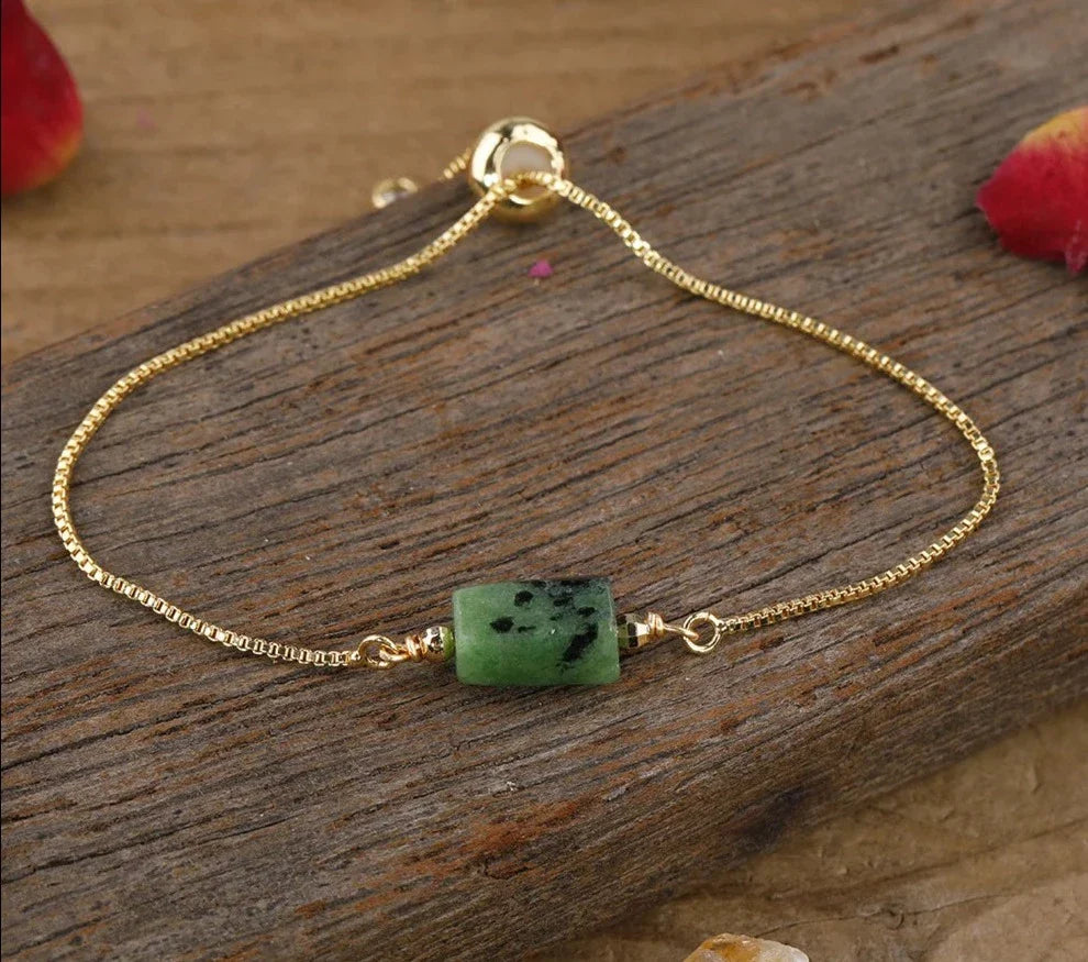Crystal Gold Adjustable Bracelets | bracelets | Wiccan Center