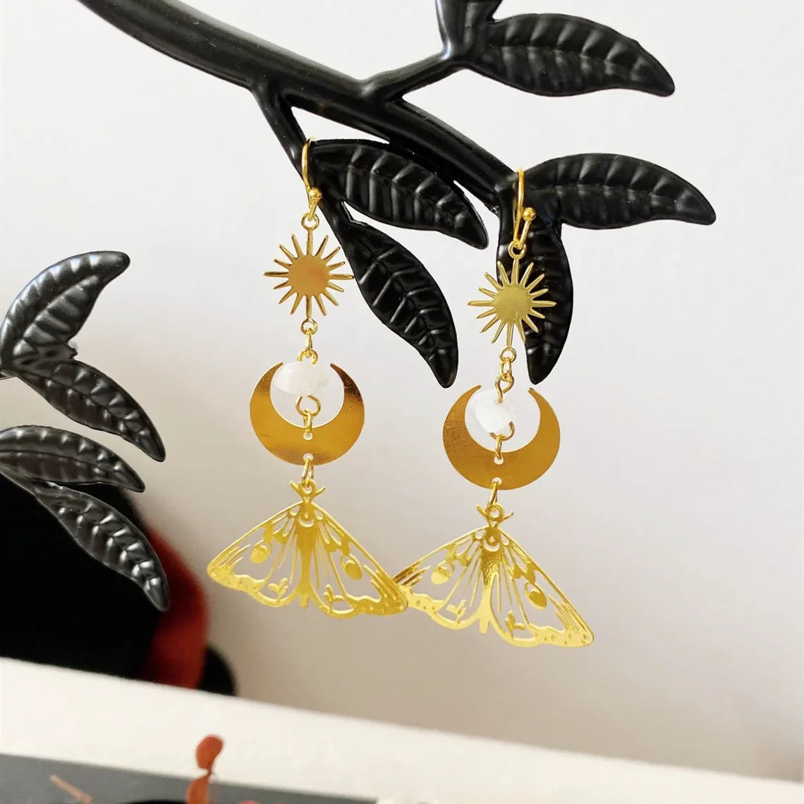Assorted Moth & Butterfly Dangle Earrings | earrings | Wiccan Center