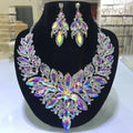 Colorful Rhinestone Crystal Crystal Drop & Crystal Drop Crystal Set