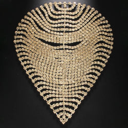 Rhinestone Crystal Head Chain | Hair Chain | Wiccan Center