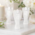 Selenite Crystal Angel Pocket Guardian