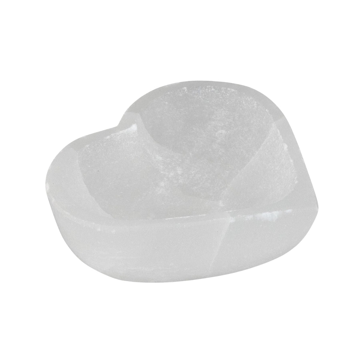 Selenite Heart Shaped Bowl | Religious Items | Wiccan Center