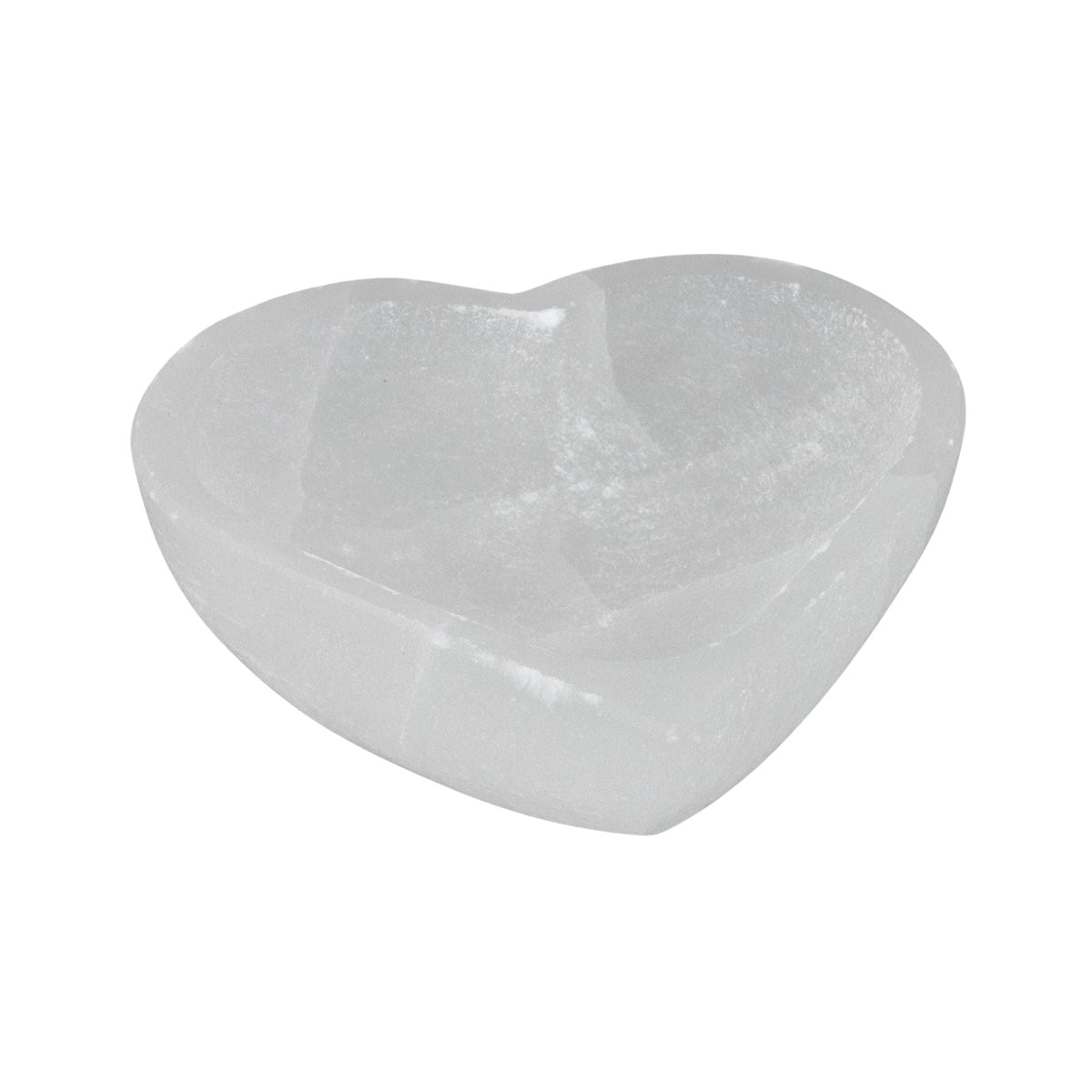 Selenite Heart Shaped Bowl | Religious Items | Wiccan Center